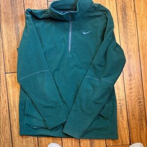 Nike Forest Green Half-Zip Pullover